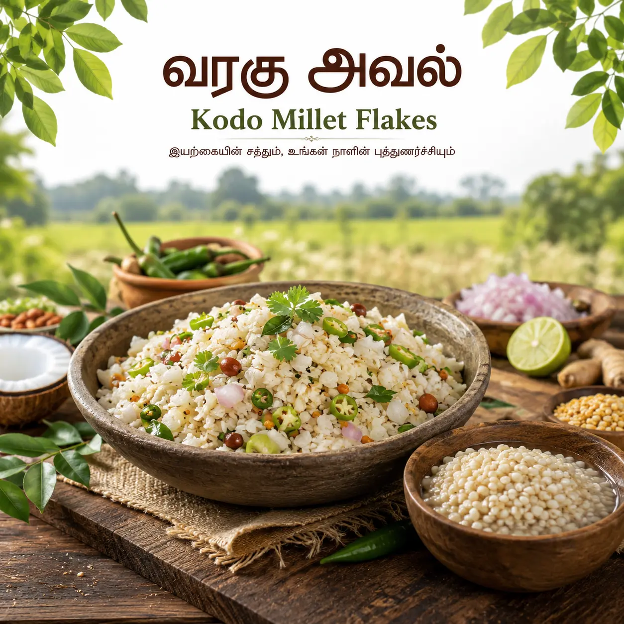 Kodo Millet Flakes | வரகு அவல்