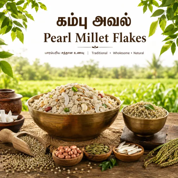 Pearl Millet Flakes | கம்பு அவல்