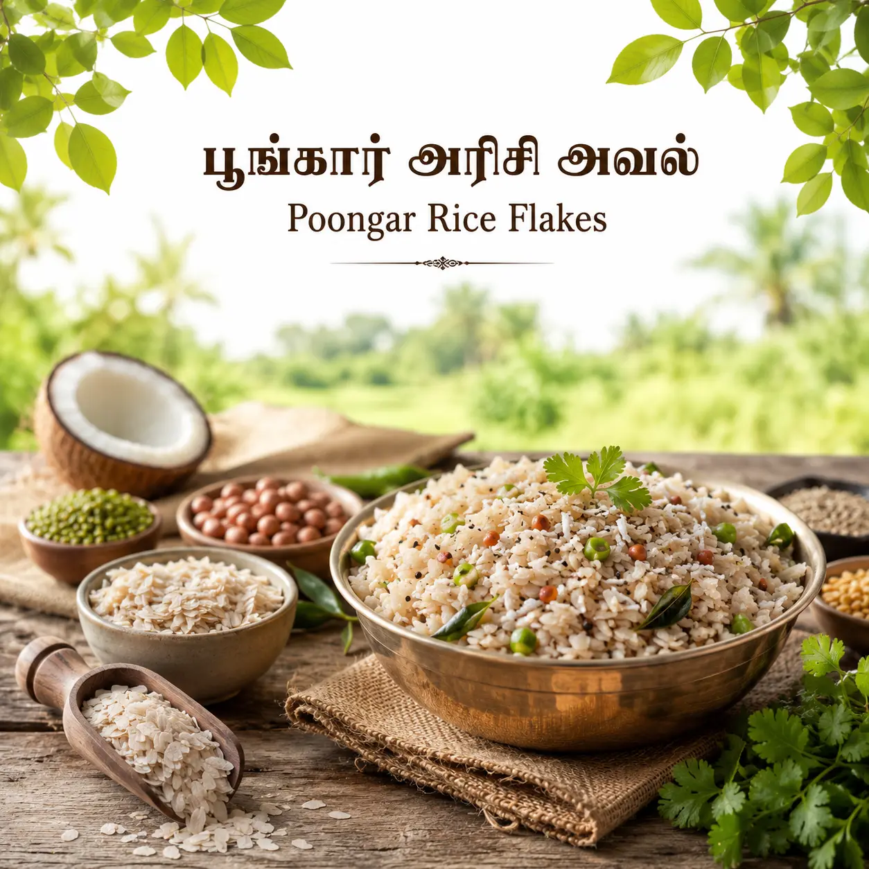 Poongar Rice Flakes | பூங்கார் அரிசி அவல்