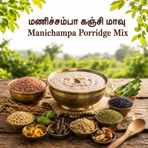 Manichampa Porridge Mix | மணிச்சம்பா கஞ்சி மாவு