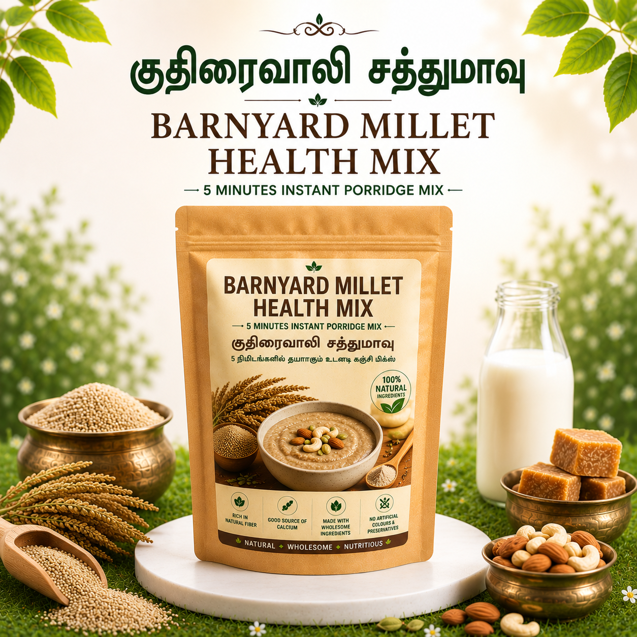 Barnyard Millet Health Mix | குதிரைவாலி சத்துமாவு