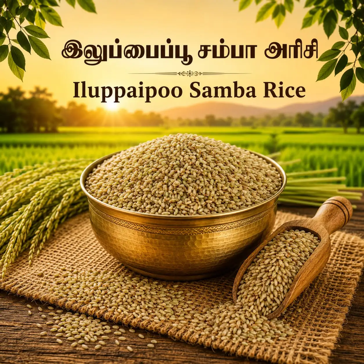 Iluppaipoo Samba Rice | இலுப்பைப்பூ சம்பா அரிசி