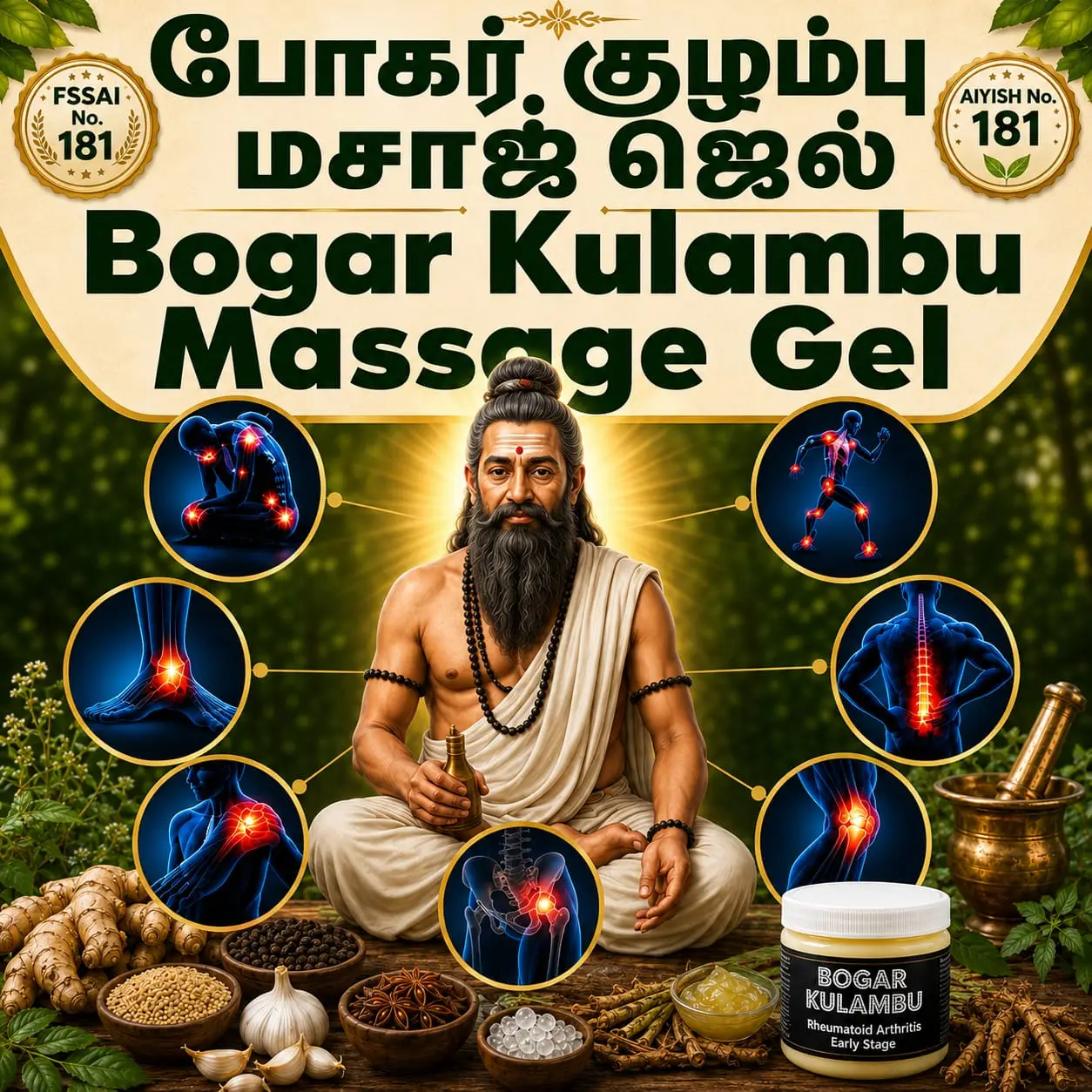 Bogar Kulambu Massage Gel